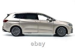 118 Scale VW Viloran MPV Gold Diecast Model Car Collection Gift Children Toy