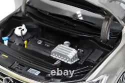 118 Scale VW Viloran MPV Gold Diecast Model Car Collection Gift Children Toy