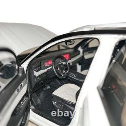 118 Scale Volkswagen Teramont White Diecast Model Car Collection Gift Children