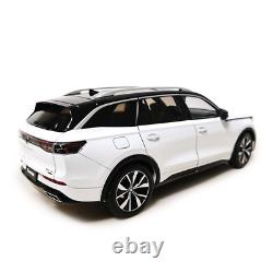118 Scale Volkswagen Teramont White Diecast Model Car Collection Gift Children