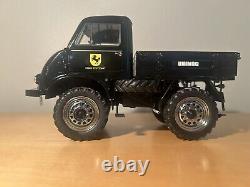 118 Schuco Black Unimog Special Edition Stuttgart