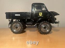 118 Schuco Black Unimog Special Edition Stuttgart