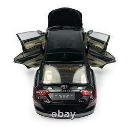 118 Toyota 8th Generation Camry Model Car Diecast Vehicle Collection Black Gift