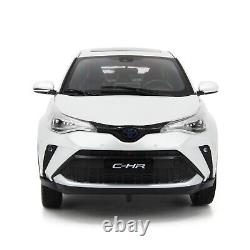 118 Toyota CHR 2022 White Diecast Model Car Collectibles Gift Children Toy