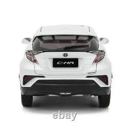 118 Toyota CHR 2022 White Diecast Model Car Collectibles Gift Children Toy