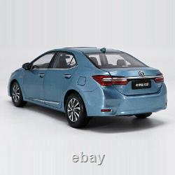 118 Toyota Corolla Hybrid Collectible Model Car Diecast Vehicle Boys Gift Blue