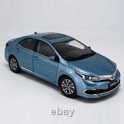 118 Toyota Corolla Hybrid Model Car Diecast Vehicle Boys Gifts Blue Collection