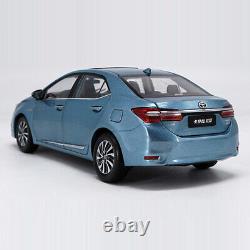 118 Toyota Corolla Hybrid Model Car Metal Diecast Vehicle Collection Gift Blue