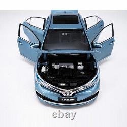 118 Toyota Corolla Hybrid Model Car Metal Diecast Vehicle Collection Gift Blue