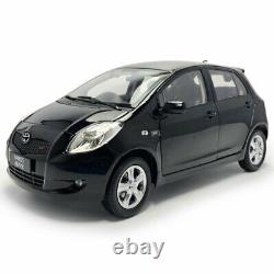 118 Toyota Yaris 2007 Model Car Diecast Vehicle Collection Boy Gift Cars Black