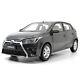 118 Toyota Yaris L 2014 Gray Diecast Miniature Metal Model Car Collection Gift