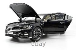 118 Volkswagen Phideon 2020 Diecast Miniature Model Car Vehicle Toy Gift Black