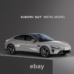 118 XIAOMI SU7 Alloy Car Model Diecast Metal Toy Vehicle Limited Edition