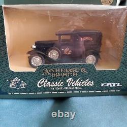 11 different Anheuser Busch Classic Vehicles die cast models new in box