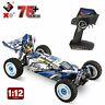 124017 Brushless Upgraded 1/12 2.4g 4wd 75km/h Rc Car Vehicles Metal Chassis Toy