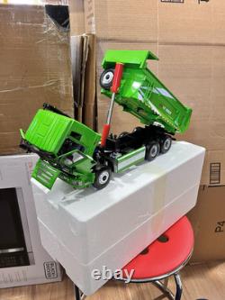 124 Scale Faw Heavy Dump Truck Green Diecast Model Car