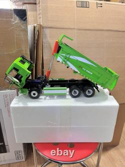 124 Scale Faw Heavy Dump Truck Green Diecast Model Car