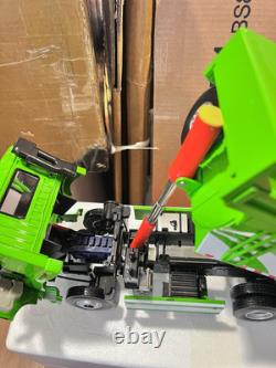 124 Scale Faw Heavy Dump Truck Green Diecast Model Car