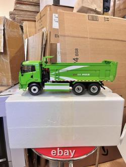 124 Scale Faw Heavy Dump Truck Green Diecast Model Car