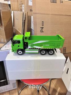 124 Scale Faw Heavy Dump Truck Green Diecast Model Car