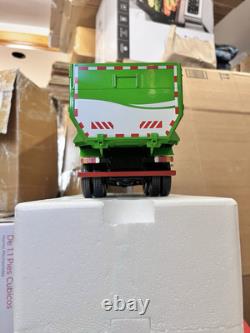 124 Scale Faw Heavy Dump Truck Green Diecast Model Car