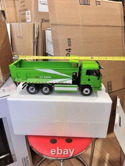 124 Scale Faw Heavy Dump Truck Green Diecast Model Car