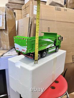 124 Scale Faw Heavy Dump Truck Green Diecast Model Car