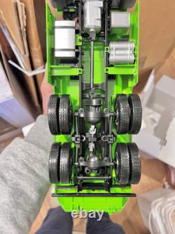 124 Scale Faw Heavy Dump Truck Green Diecast Model Car