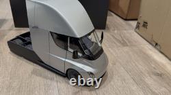 124 Tesla Semi Truck Head Alloy Model Car Toy Diecast Vehicle for Decoration