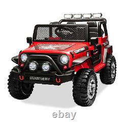 12VKids Ride On Car Toy Jeep Electric Vehicle Toy withRemote Control+MP3 Xmas Gift