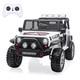 12v 2-seater Kids Ride On Car Electric Vehicle Toy Truck Jeep Withremote Control