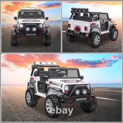 12V 2-Seater Kids Ride On Car Electric Vehicle Toy Truck Jeep withRemote Control