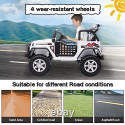 12V 2-Seater Kids Ride On Car Electric Vehicle Toy Truck Jeep withRemote Control