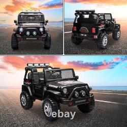 12V 2-Seater Kids Ride On Car Electric Vehicle Toy Truck Jeep with Remote Control