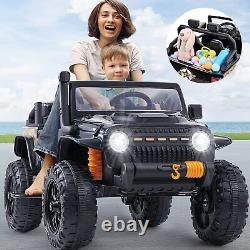 12V Battery Powered Electric Vehicle Toy with Remote Control Parent-Child Kids Car