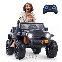 12V Battery Powered Electric Vehicle Toy with Remote Control Parent-Child Kids Car