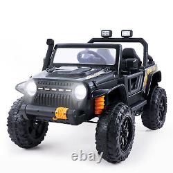 12V Battery Powered Electric Vehicle Toy with Remote Control Parent-Child Kids Car