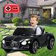 12v Bentley Style Kids Ride On Car Electric Car Toy Vehicle Withremote Black Us