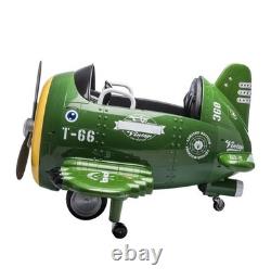 12V Electric Car for Kids Battery Powered Airplane Vehicle with Remote Control