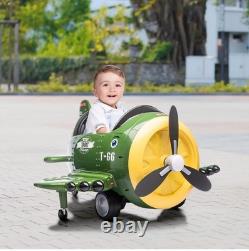 12V Electric Car for Kids Battery Powered Airplane Vehicle with Remote Control