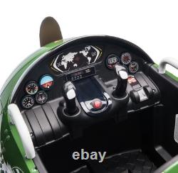 12V Electric Car for Kids Battery Powered Airplane Vehicle with Remote Control