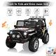 12v Electric Kids Rid On Car, 2 Seater Jeep Truck Vehicle Car Toy Off-road, Remo