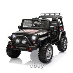 12V Electric Kids Ride On 2 Seater Jeep Car Vehicle Truck Toy with Remote Control