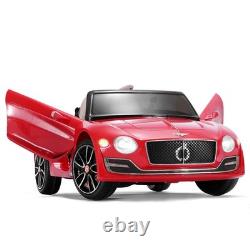 12V Electric Kids Ride On Car Bentley Style Motorized Vehicles + Remote 2 Speeds