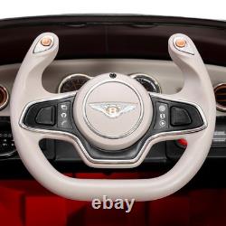 12V Electric Kids Ride On Car Bentley Style Motorized Vehicles + Remote 2 Speeds