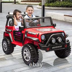12V Electric Kids Ride on Jeep Car Truck Toys Vehicles with Remote Control Gifts