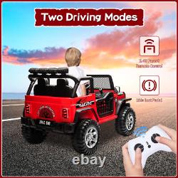 12V Electric Kids Ride on Jeep Car Truck Toys Vehicles with Remote Control Gifts