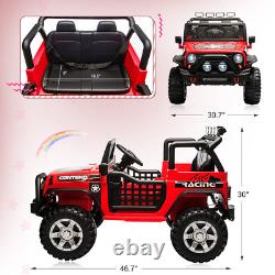 12V Electric Kids Ride on Jeep Car Truck Toys Vehicles with Remote Control Gifts