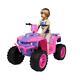 12v Electric Vehicle Dual Drive Bikes For Kids Ride On Car Atv Toy For 3-7 Years