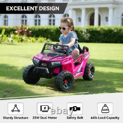 12V Kid Electric Vehicle, Ride on Toy Car for Toddler 3-6-Mag